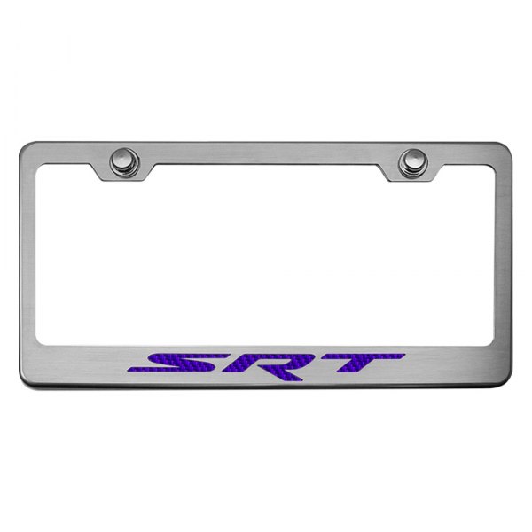 American Car Craft® - License Plate Frame with SRT Logo