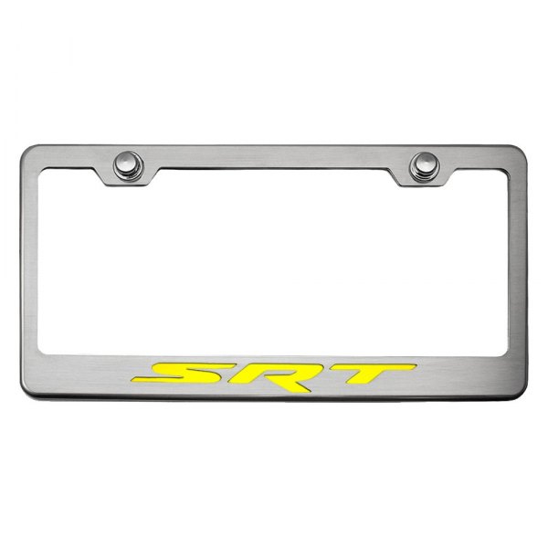 American Car Craft® - License Plate Frame with SRT Logo