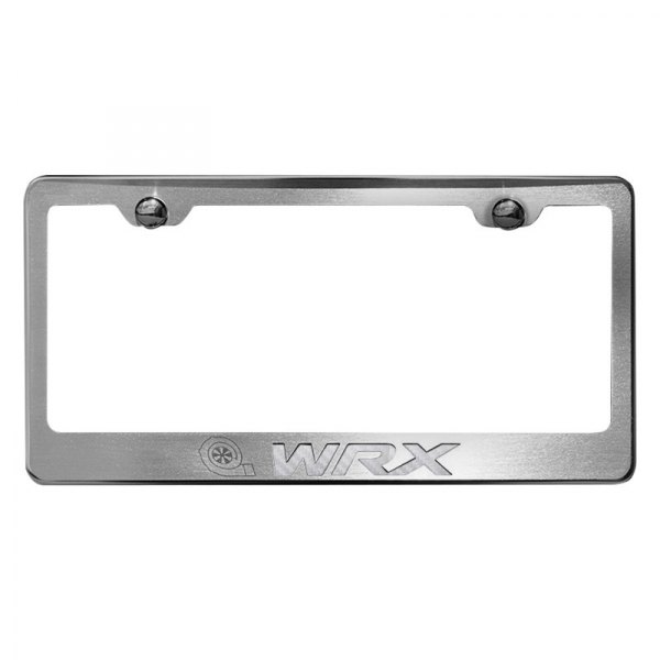 American Car Craft® - License Plate Frame with WRX Logo