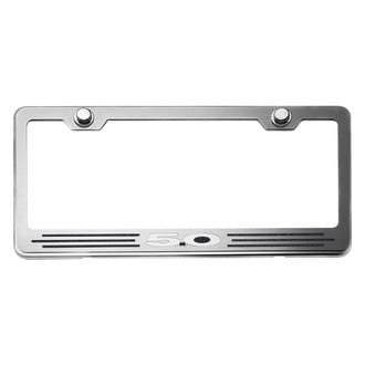 ACC® - Brushed License Plate Frame with 5.0 Logo and Inlay