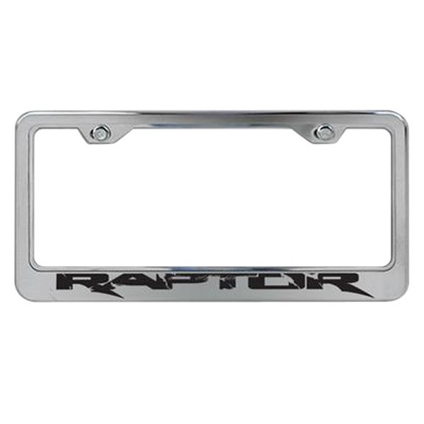 American Car Craft® - License Plate Frame with Raptor Logo