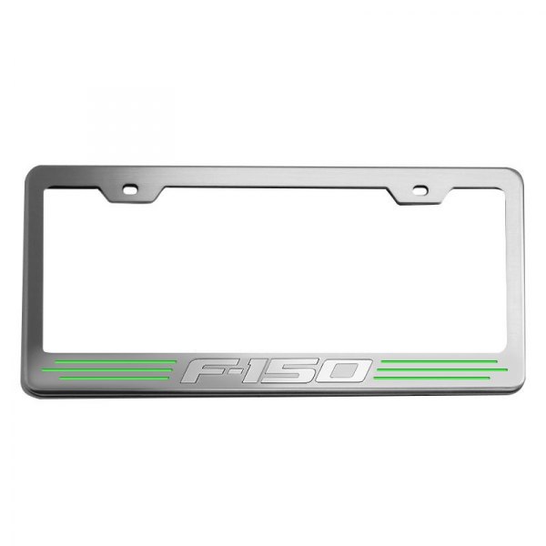 American Car Craft® - License Plate Frame with F-150 Logo and Inlay