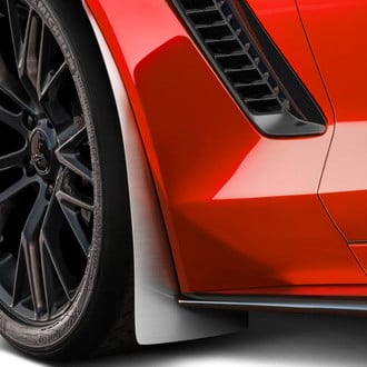 ACC® - Polished Mud Guards with Carbon Fiber Backing