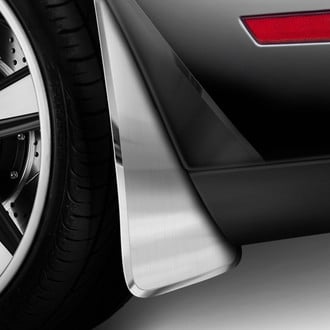 ACC® - Sport Style Polished Mud Guard Kit with Brushed Trim