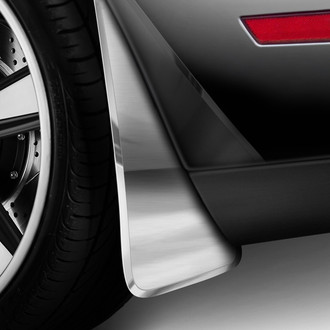 ACC® - Sport Style Brushed Mud Guard Kit with Polished Trim