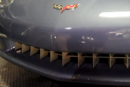 ACC® - 1-Pc Retro Style Black Powder Coated Billet Main Grille Installation Video