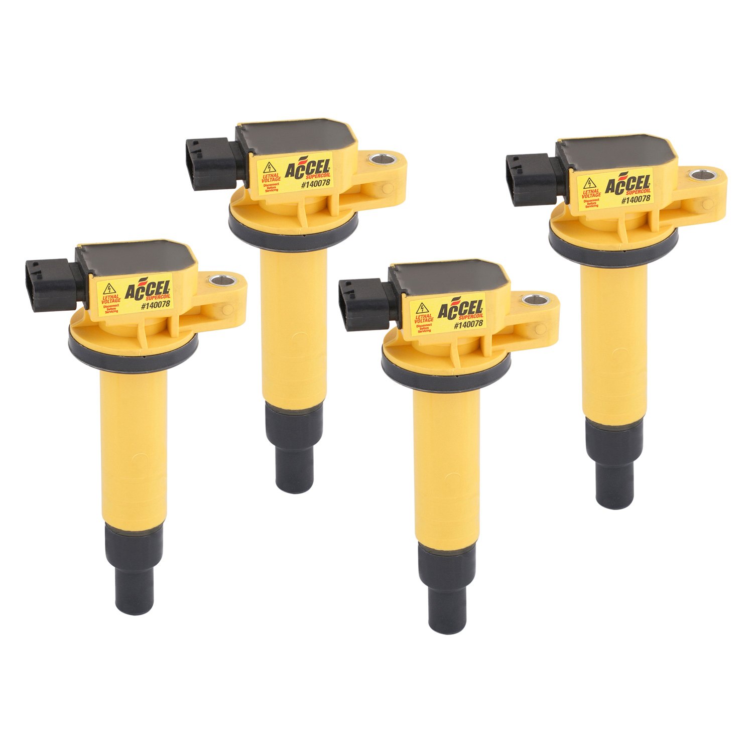 Accel® 1400784 SuperCoil Ignition Coilon Plugs