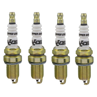 Accel® - U-Groove™ Copper Spark Plugs with Resistor