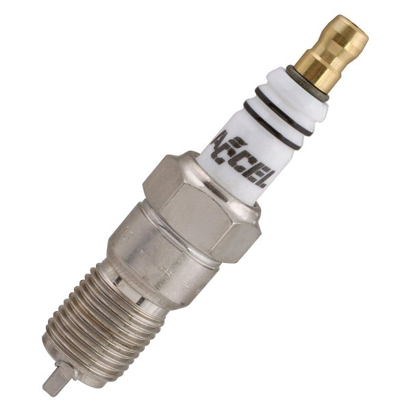 Accel® - Double Platinum Shorty Spark Plug With Resistor