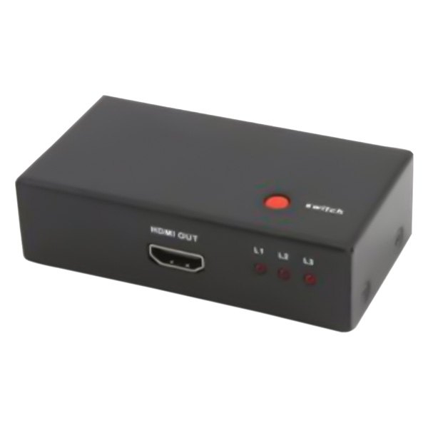 Accele® - Beuler™ Smart HDMI Switcher with 3 HDMI inputs and 1 Output