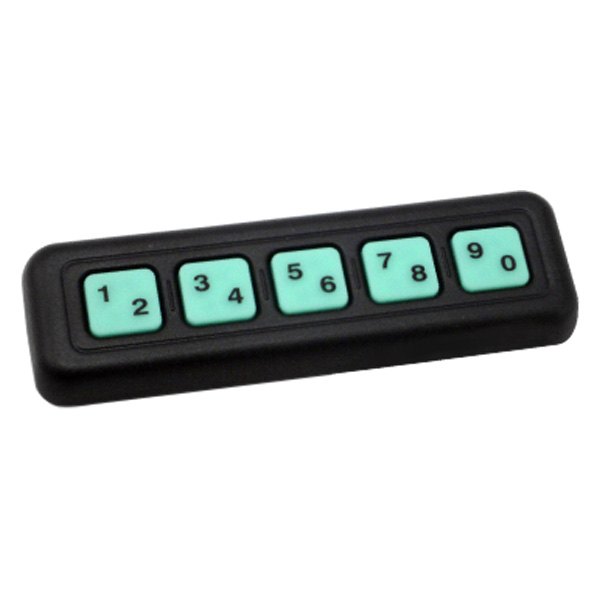 Accele® - 1-Way Numeric Touchpad Keyless Entry System
