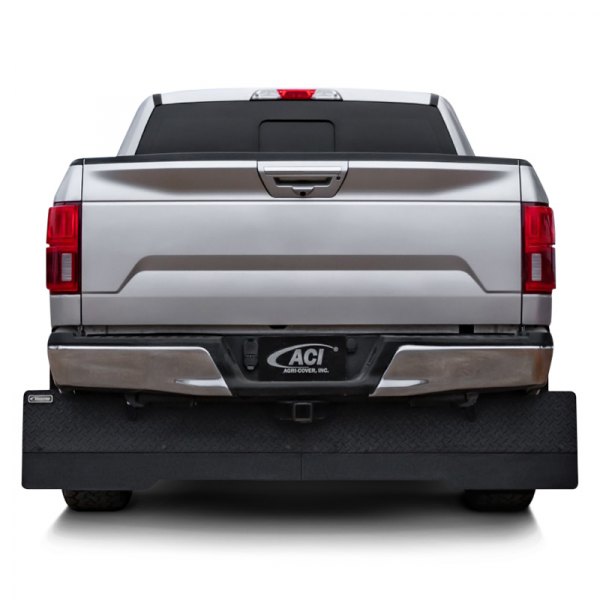  Access® - Rockstar™ Full Width Black Diamond Mist Hitch Mounted Mud Flaps