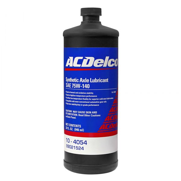 ACDelco® - GM Original Equipment™ SAE 75W-140 Synthetic API GL-5 Gear Oil