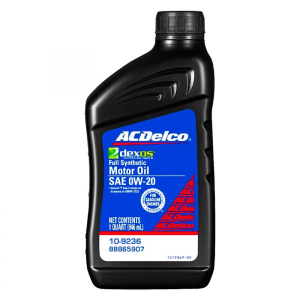 ACDelco® - GM Original Equipment™ Dexos 1™ Generation 2 SAE 0W-20 Full Synthetic Motor Oil, 1 Quart