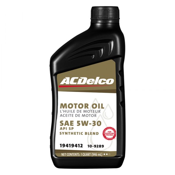 ACDelco® - Professional™ SAE 5W-30 Synthetic Blend Motor Oil, 1 Quart