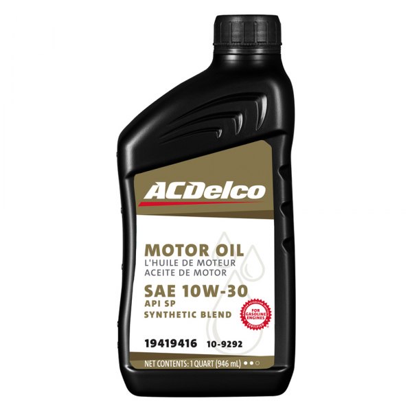 ACDelco® - Professional™ SAE 10W-30 Synthetic Blend Motor Oil, 1 Quart