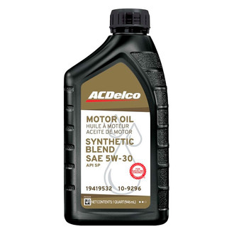 ACDelco® - GM Original Equipment™ Dexos 1™ SAE 5W-30 Synthetic Motor Oil, 1 Quart