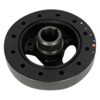 ACDelco® - GM Original Equipment™ Driver Side Regular Harmonic Balancer with Mounting Bracket