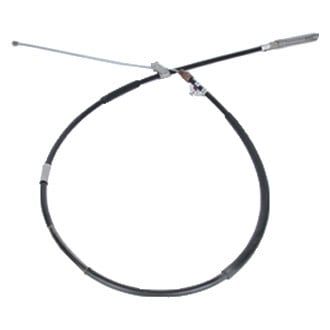 ACDelco® - Genuine GM Parts™ Galvanized Steel, Plastic Rear Passenger Side Parking Brake Cable