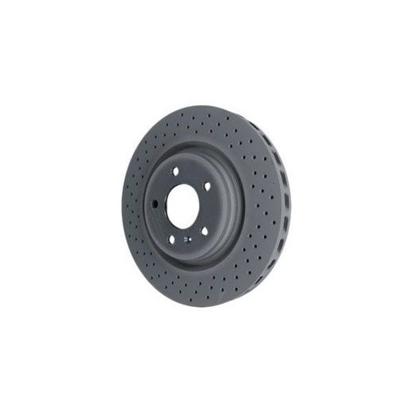 ACDelco® - GM Original Equipment™ Drilled 1-Piece Front Brake Rotor