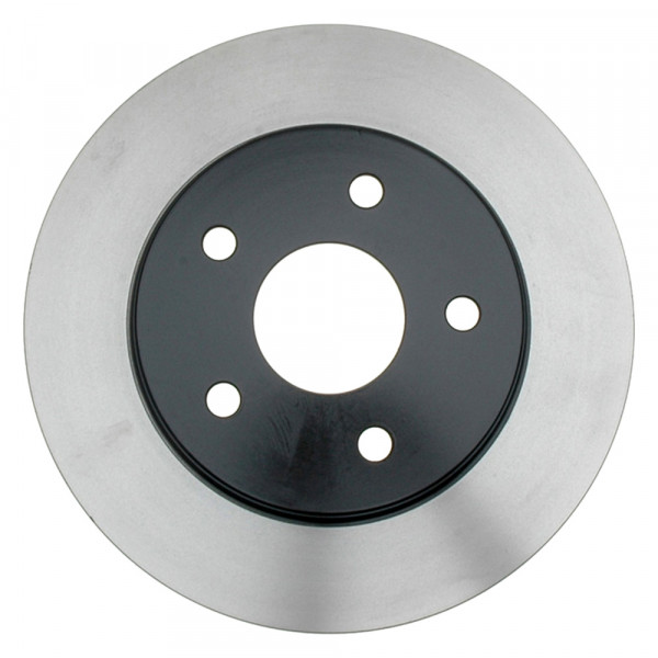 Black Hat Front Disc Brake Rotor - Certified - ACDelco (18A1324 - View #5