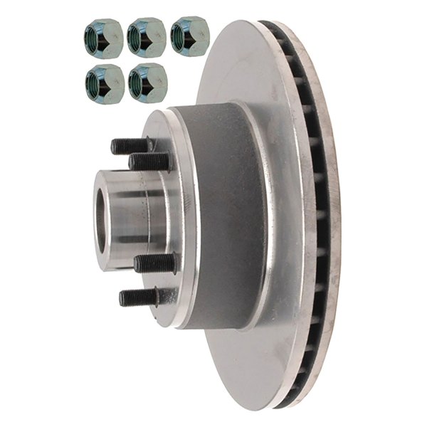 ACDelco® - Silver™ 1-Piece Front Brake Rotor and Hub Assembly