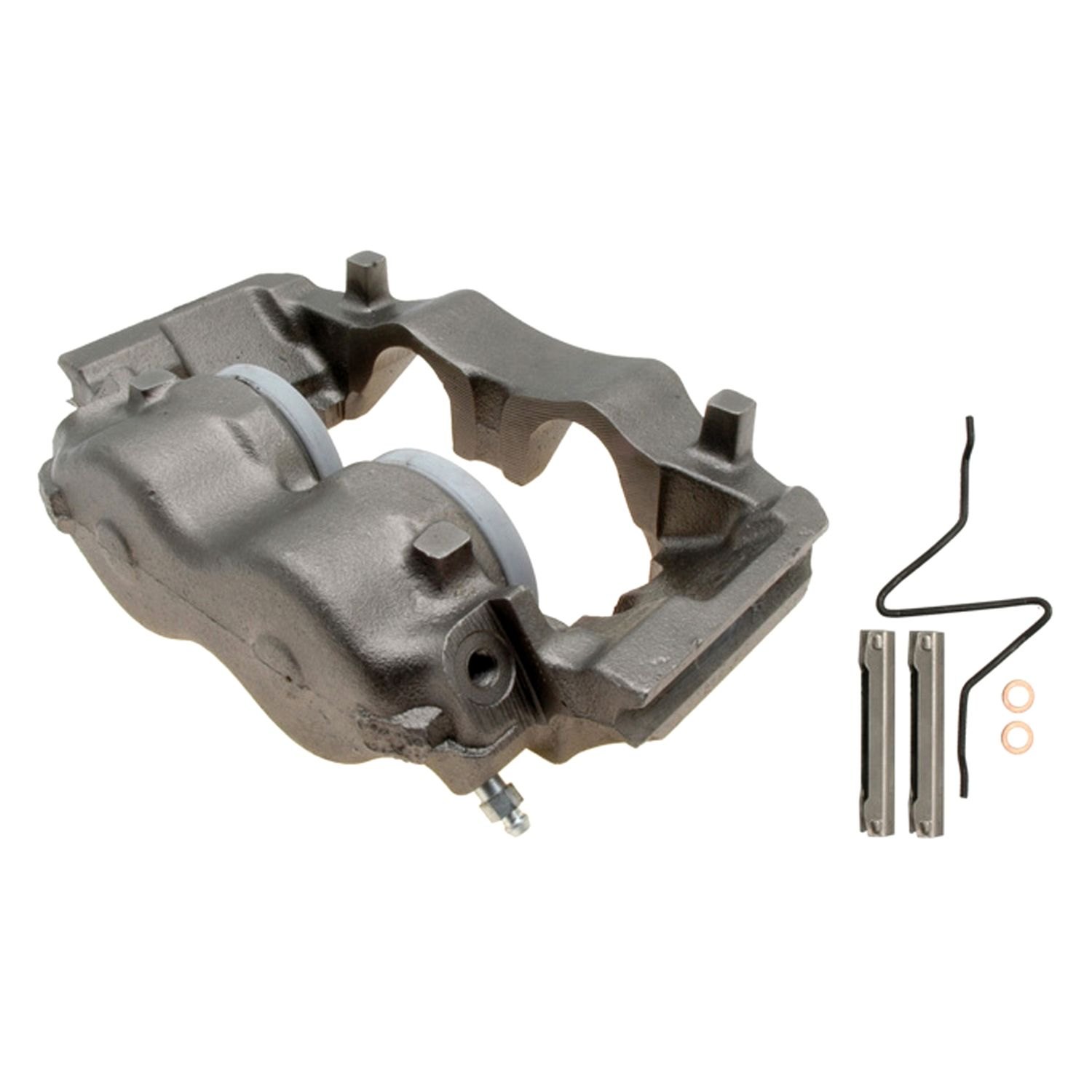 Remanufactured ACDelco 18FR1085 Professional Front Driver Side Disc Brake Caliper Assembly without Pads Friction Ready Non-Coated