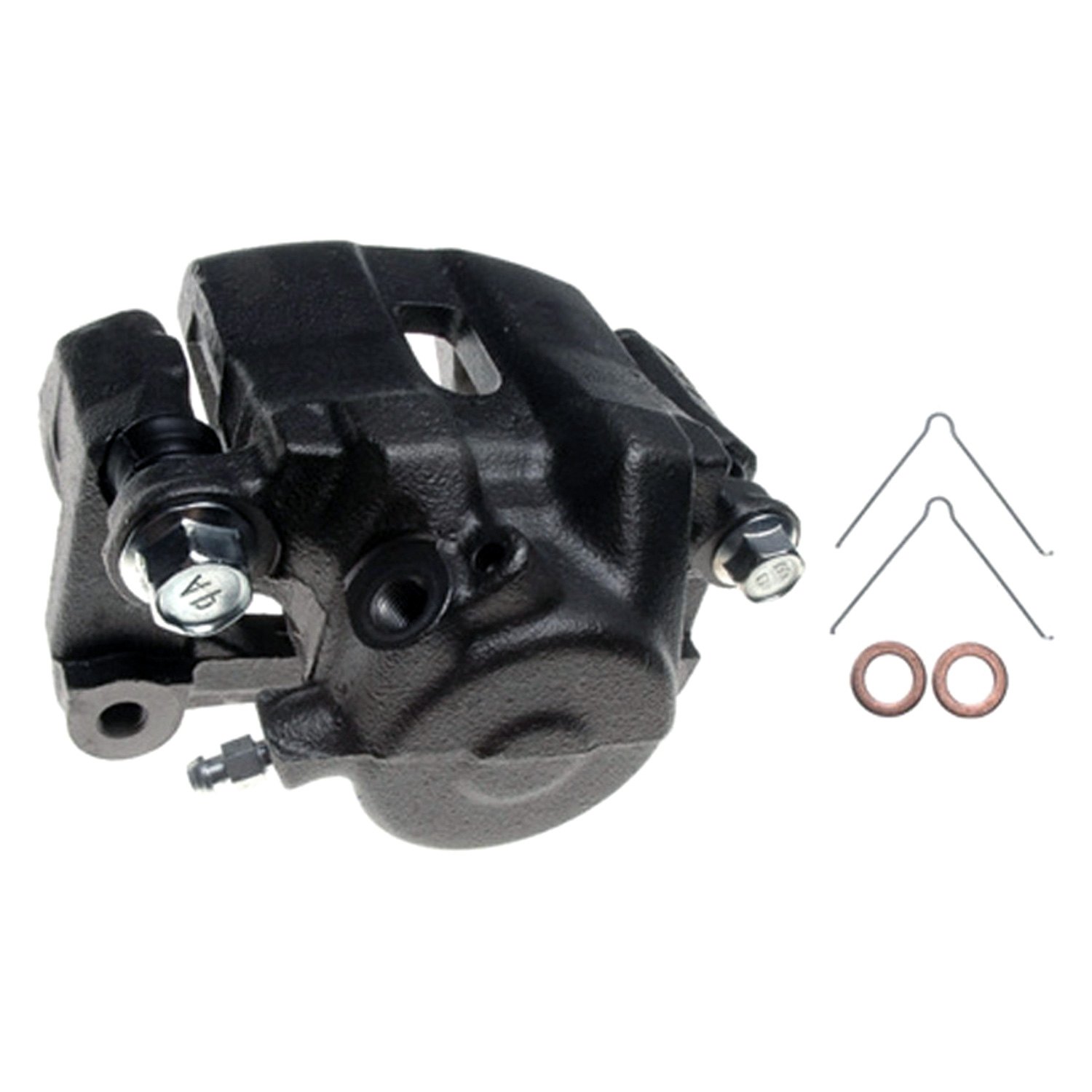 Friction Ready Coated Remanufactured ACDelco 18FR12715C Professional Rear Passenger Side Disc Brake Caliper Assembly
