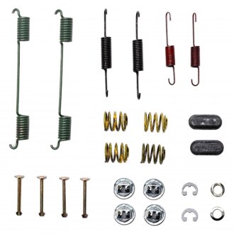 Retainers and Caps ACDelco 18K841 Professional Rear Drum Brake Spring Kit with Springs Pins 