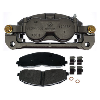 ACDelco® - Professional™ Loaded Remanufactured Front Driver Side Disc Brake Caliper