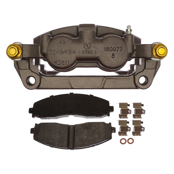 ACDelco® - Professional™ Loaded Remanufactured Rear Passenger Side Disc Brake Caliper