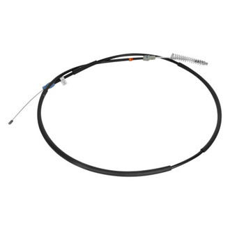ACDelco® - Genuine GM Parts™ Galvanized Steel, Plastic Rear Driver Side Parking Brake Cable