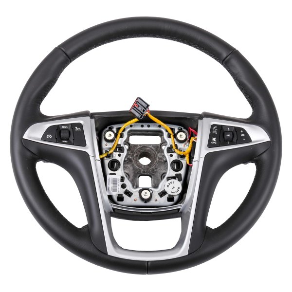 ACDelco® 20851308 4Spoke Black Leather Wrapped Steering Wheel