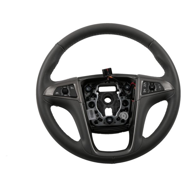 ACDelco® - Titanium Leather Wrapped Steering Wheel