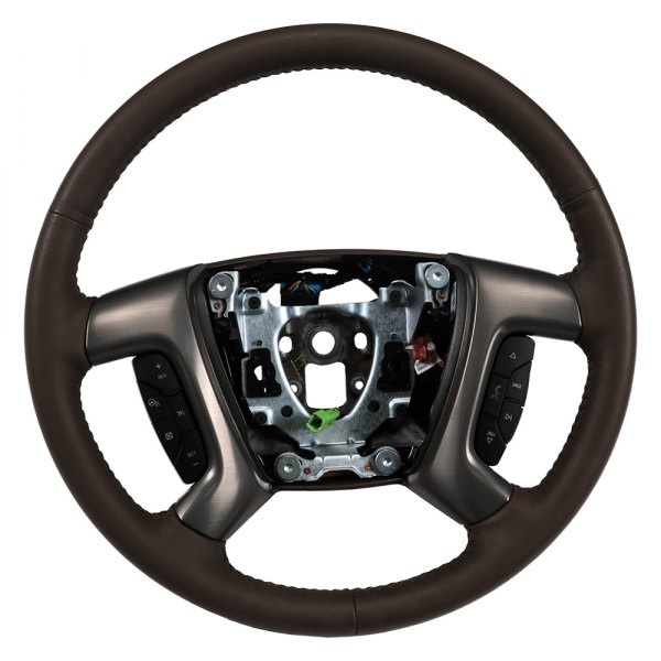 ACDelco® - Dk Cashmere Leather Wrapped Steering Wheel