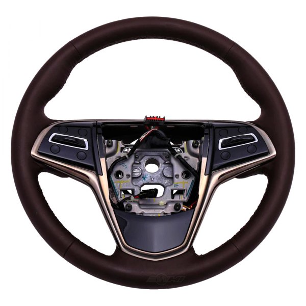 ACDelco® - Brownstone Leather Wrapped Steering Wheel