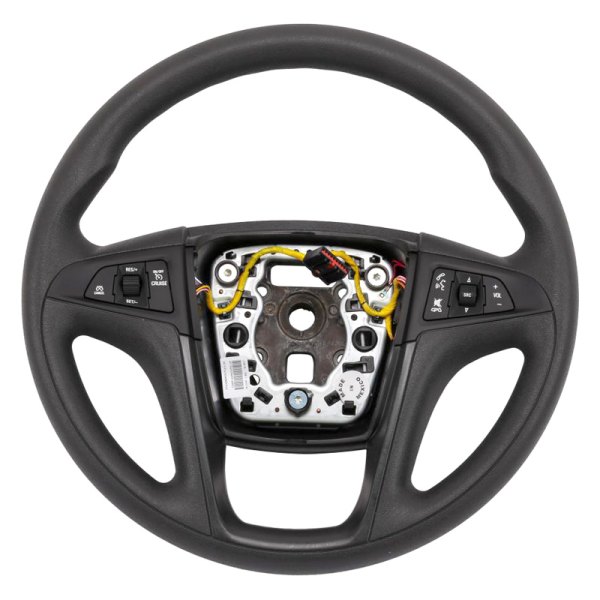 ACDelco® 23290606 4Spoke Black Standard Steering Wheel