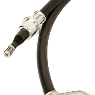 ACDelco® - Genuine GM Parts™ Galvanized Steel, Rubber Rear Driver Side Parking Brake Cable