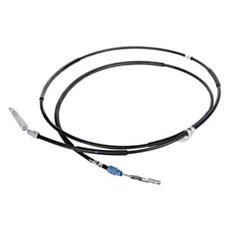 ACDelco® - Genuine GM Parts™ Galvanized Steel, Plastic Rear Passenger Side Parking Brake Cable