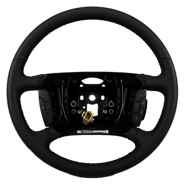 ACDelco® - Dk Titanium Leather Wrapped Steering Wheel