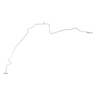 ACDelco® - GM Original Equipment™ Rear Center Brake Hydraulic Line