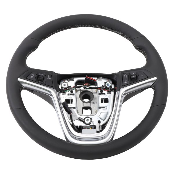 ACDelco® - Black Leather Wrapped Steering Wheel Assembly