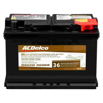 ACDelco® - High Reserve AGM BCI Group 48 Auxiliary Battery