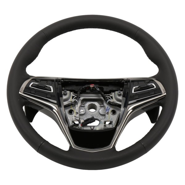ACDelco® - Black Leather Wrapped Steering Wheel without 'V' Emblem