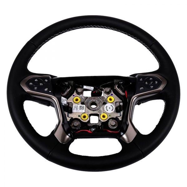 ACDelco® - Black Leather Wrapped Steering Wheel