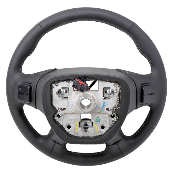 ACDelco® - Jet Black Leather Wrapped Steering Wheel