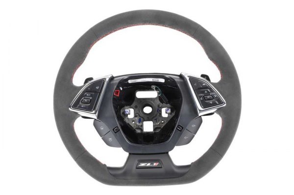 ACDelco® - Jet Black Suede Steering Wheel