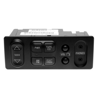 ACDelco® - GM Original Equipment™ AM-FM Radio and Tape-CD Player Control with Knob