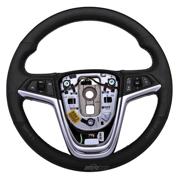 ACDelco® - Black Leather Wrapped Steering Wheel