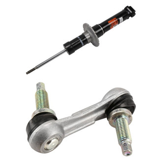 ACDelco® - Genuine GM Parts™ Rear Passenger Side Shock Absorber and Stabilizer Bar Link Kit